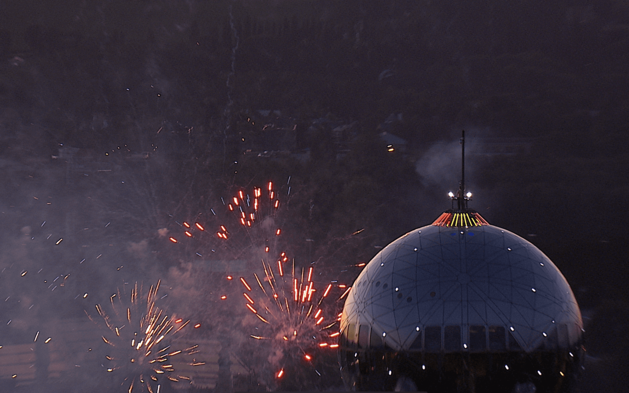 This concert on top of the Atomium was impossible. We did it anyway.