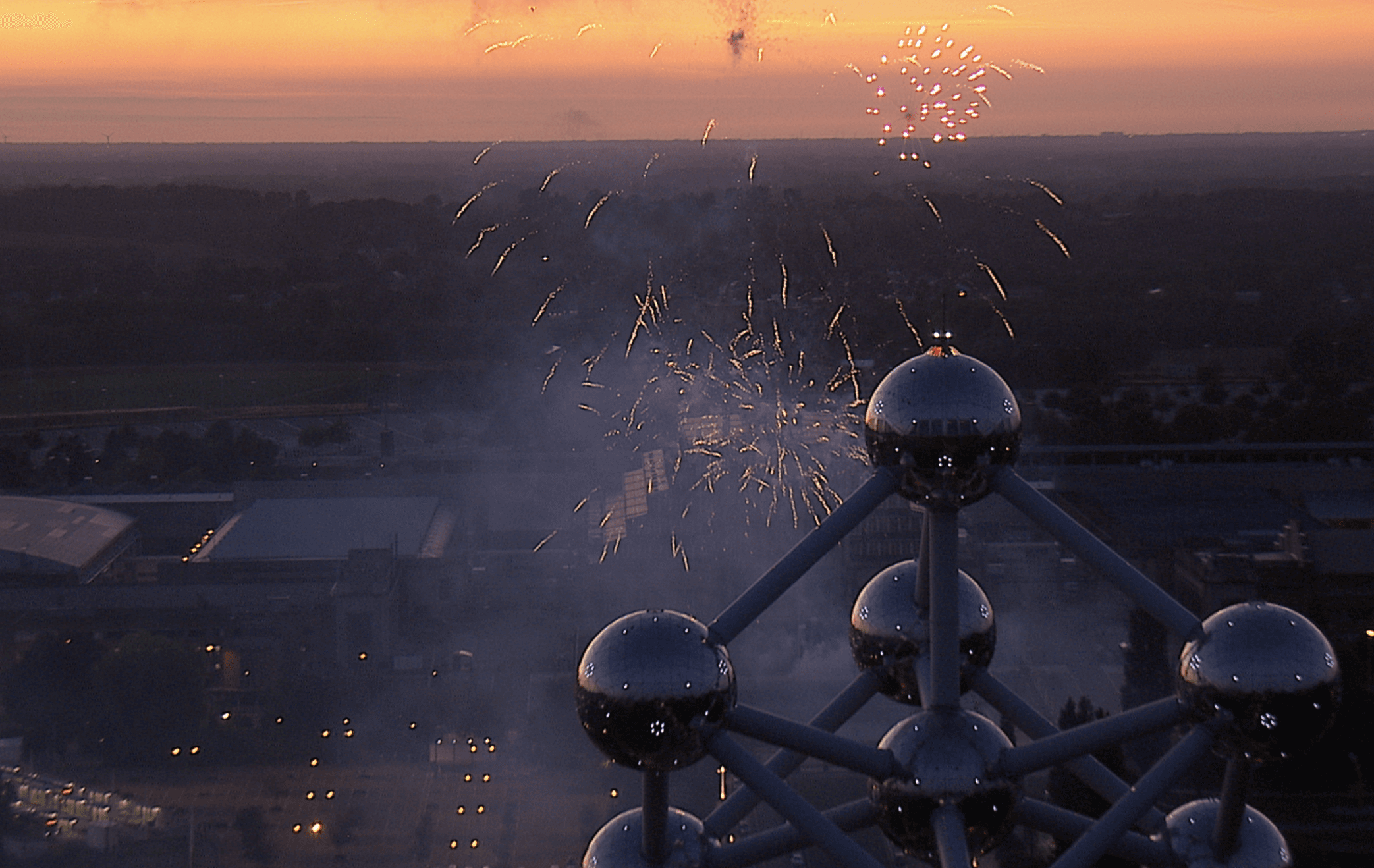 This concert on top of the Atomium was impossible. We did it anyway.